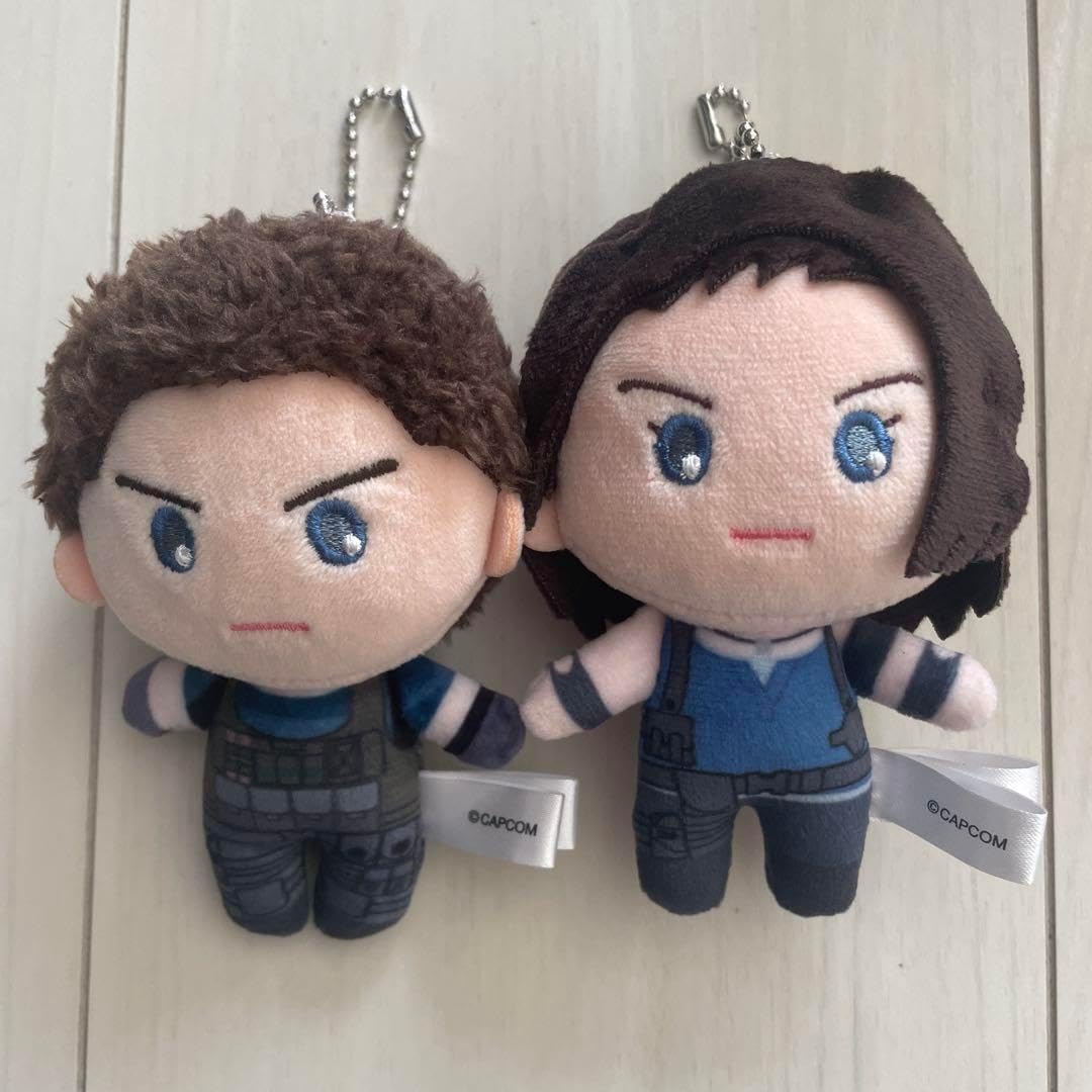 2体 ユニバ バイオハザード コレクタブルマスコット キーホルダー USJ